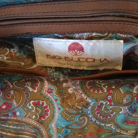 FINAL SALE PRICE Big Buddha Large Satchel Handbag (CL) - Picture 5 of 7